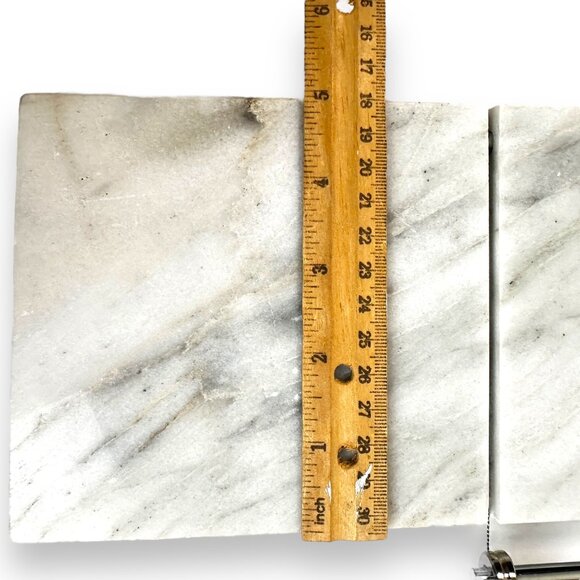 Marble Cheese Slicer with Wire & Handle Made In Taiwan EUC Vintage Hostess Gift - Picture 5 of 7